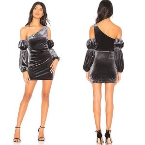 NWOT NBD Dee Dee Mini Velvet Dress